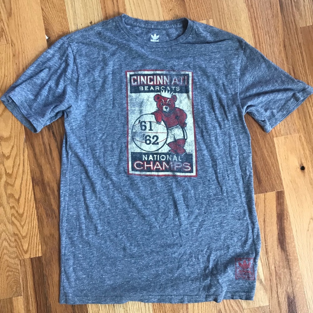 Vintage Cincinnati Bearcats Natl Champs ‘61-62 Tee